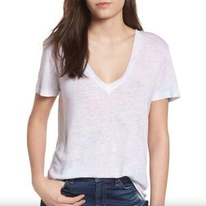 NWOT Rails The Cara V Neck TShir in Rainbow Tie Dye - Free People REVOLVE